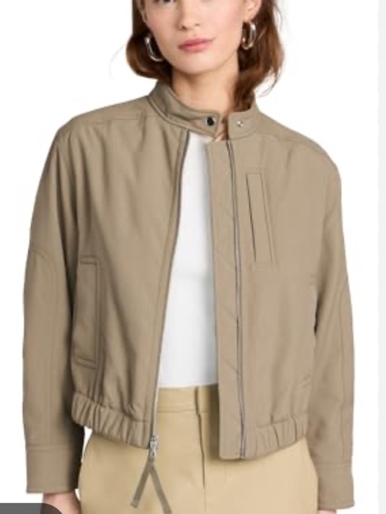 Vince Jackets & Blazers - Vince Lightweight Bomber Jacket in light army green size xs
